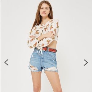 Top shop mom shorts